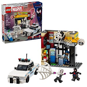 375-Piece Lego Marvel Spider-Verse Miles Morales vs. The Spot (76311) $37.59 + Free Shipping