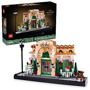 1101-Piece LEGO Icons French Caf&eacute; (10362) $63.99 + Free Shipping