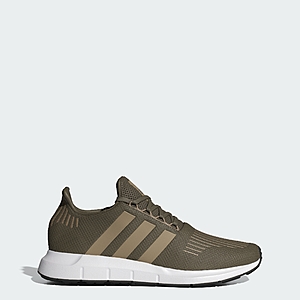 adidas Men's Swift Run 1.0 Shoes (6.5-14, Olive Strata/Blanch Cargo/Cloud White) $24.50 + Free Shipping
