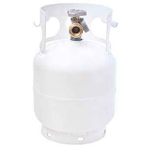5-Lb Flame King Portable Steel Propane Tank LP Cylinder w/ Gauge & OPD Valve $49.99 + Free Shipping