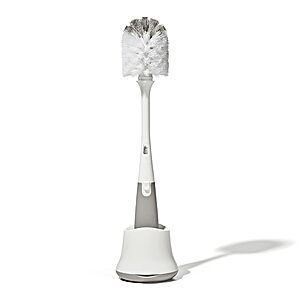 OXO Tot Bottle Brush w/ Nipple Cleaner & Stand $6