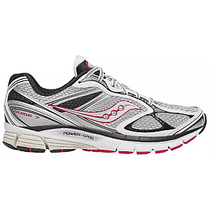 Saucony Men’s ProGrid Guide 7 Shoes (White/Black) $49 