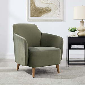 Mainstays Classic Club Chair (Vesper Forest) $43.80 + Free S&H