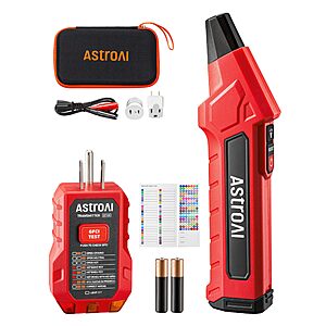 AstroAI Circuit Breaker Finder + GFCI Outlet Tester Kit $24 + Free S&H