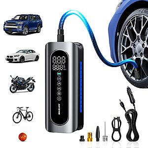 7800mAh AUTOONE 150 PSI Cordless Tire Inflator Air Compressor