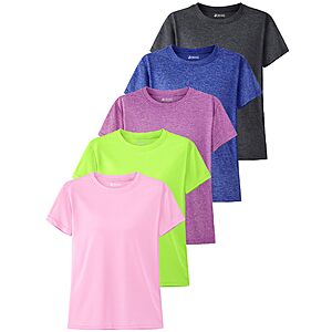 5-Count JORHIG Girls’ Dry-Fit T-Shirts or Athletic Shorts Sets (Various) $9.99 ($2 each) & More + Free Shipping w/ Prime or on $35+