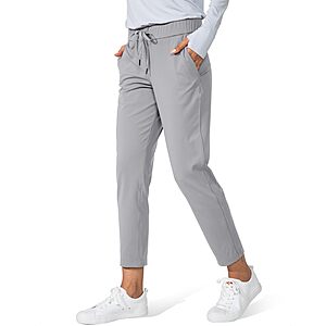 G Gradual Women's 7/8 Ankle Casual Deep Pocket Athletic Pants (Various)