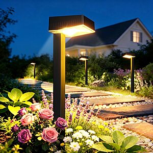 Prime Members: 8-Ct ELECLINK 60-Lumen Solar Pathway Lights $24.80 + Free S&H