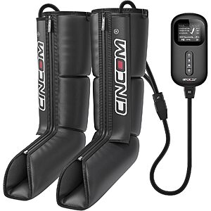 CINCOM Corded Air Compression Leg & Foot Massager Boots w/ 3 Modes & 3 Intensity Levels $80 + Free Shipping