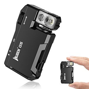 Prime: WUBEN G5 400-Lumen Rechargeable Mini Magnetic EDC Flashlight (2 Colors) $17 + Free S&H