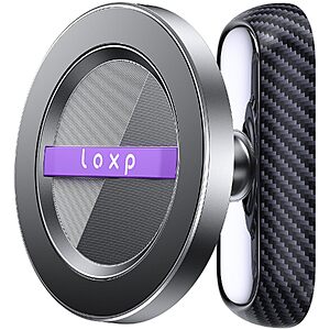 LOXP 360° Rotating MagSafe-Compatible Magnetic Golf Cart Phone Mount