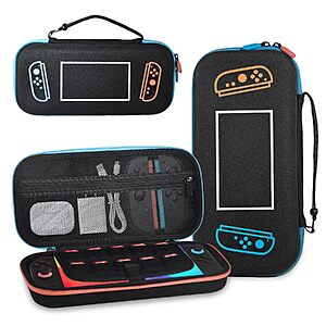 MONGERY Hard Shell Carrying Case for Nintendo Switch 2 w/ 10 Game Card Slots $9.49 + Free Shipping w/ Prime or on $35+