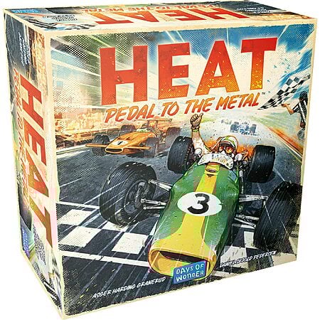 Heat: Pedal to The Metal Strategy Board Game (1-4 Players) $37.50 + Free Shipping