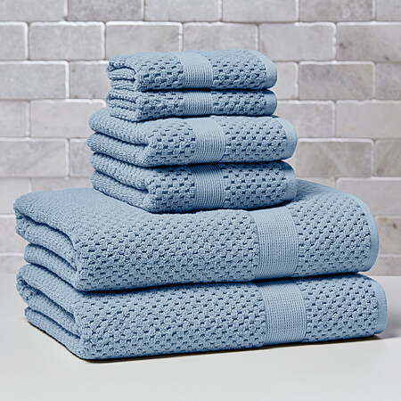 6-Piece Better Homes & Gardens Signature Soft Cotton Towel Set (Various) $16.44 & More + Free S&H w/ Walmart+ or on $35+