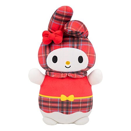 10" Squishmallows Original Sanrio HugMees Plaid Plush: My Melody $7.77 or Cinnamoroll $9.50 + Free Shipping w/ Prime or on $35+