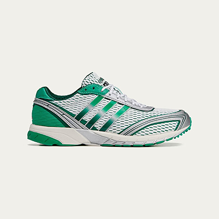 adidas x Sporty & Rich Women's Adizero Adios shoes (4.5-15, Cloud White/Court Green/Cloud White) $42 + Free Shipping