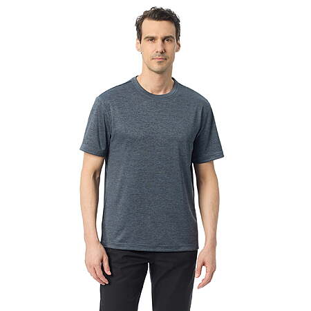 Bass & Co Men's: Short Sleeve Hiker Tech Tee (S-XXXL) $3.75 or 7" Hybrid Tech Short (30-44) from $5.50 + Free S&H w/ Walmart+ or on $35+