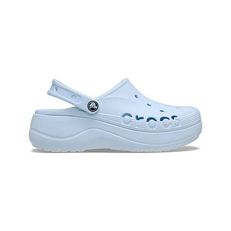 Crocs Women's Baya Platform Clog (6-11, Mineral Blue) $19.99 + Free S&H w/ Walmart+ or on $35+