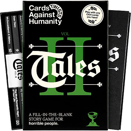 Cards Against Humanity Tales Vol. 2 Party Game $5.99 + Free Shipping w/ Prime or on $35+