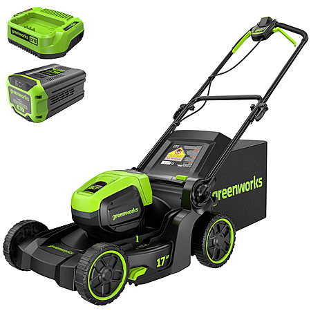 Save 52% on Greenworks 60V Lawn Mower!