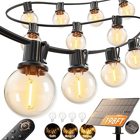 50% Off Addlon Outdoor Solar String Lights!