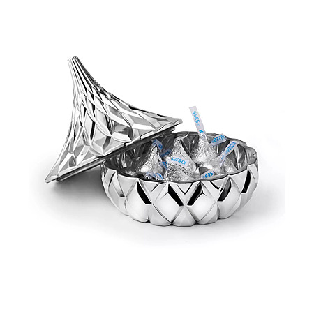 Godinger Hershey's Kiss Candy Dish: Green $5 or Electroplated w/ Gift Box $11.99 + Free Pickup at Macys or Free Shipping on $39+