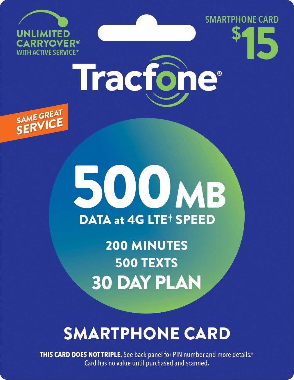 Tracfone Sim 30 Days Of Service 500 Minutes Text Mb Of Data
