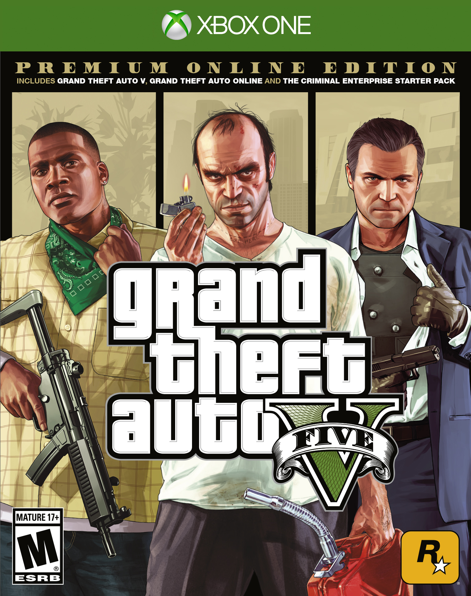 Grand Theft Auto V Premium Online Edition Xbox One Or Ps4