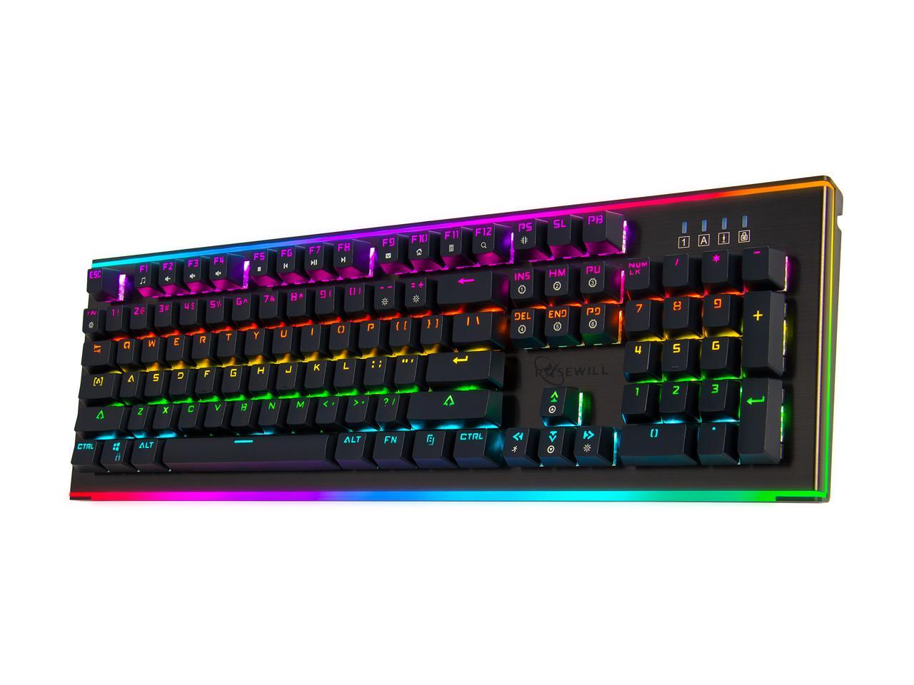 Rosewill Mechanical Gaming Keyboard NEON K75 V2 BR $49.99