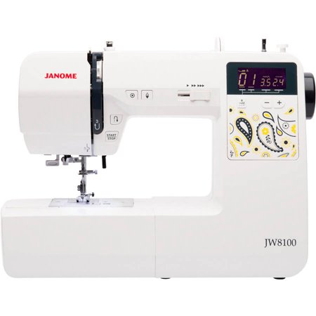 Janome JW8100 Fully-Featured Computerized Sewing Machine $79 was $320 YMMV Walmart In Store