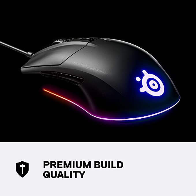 SteelSeries Rival 3 RGB Wired Optical Gaming Mouse $14 + Free Shipping on $59+