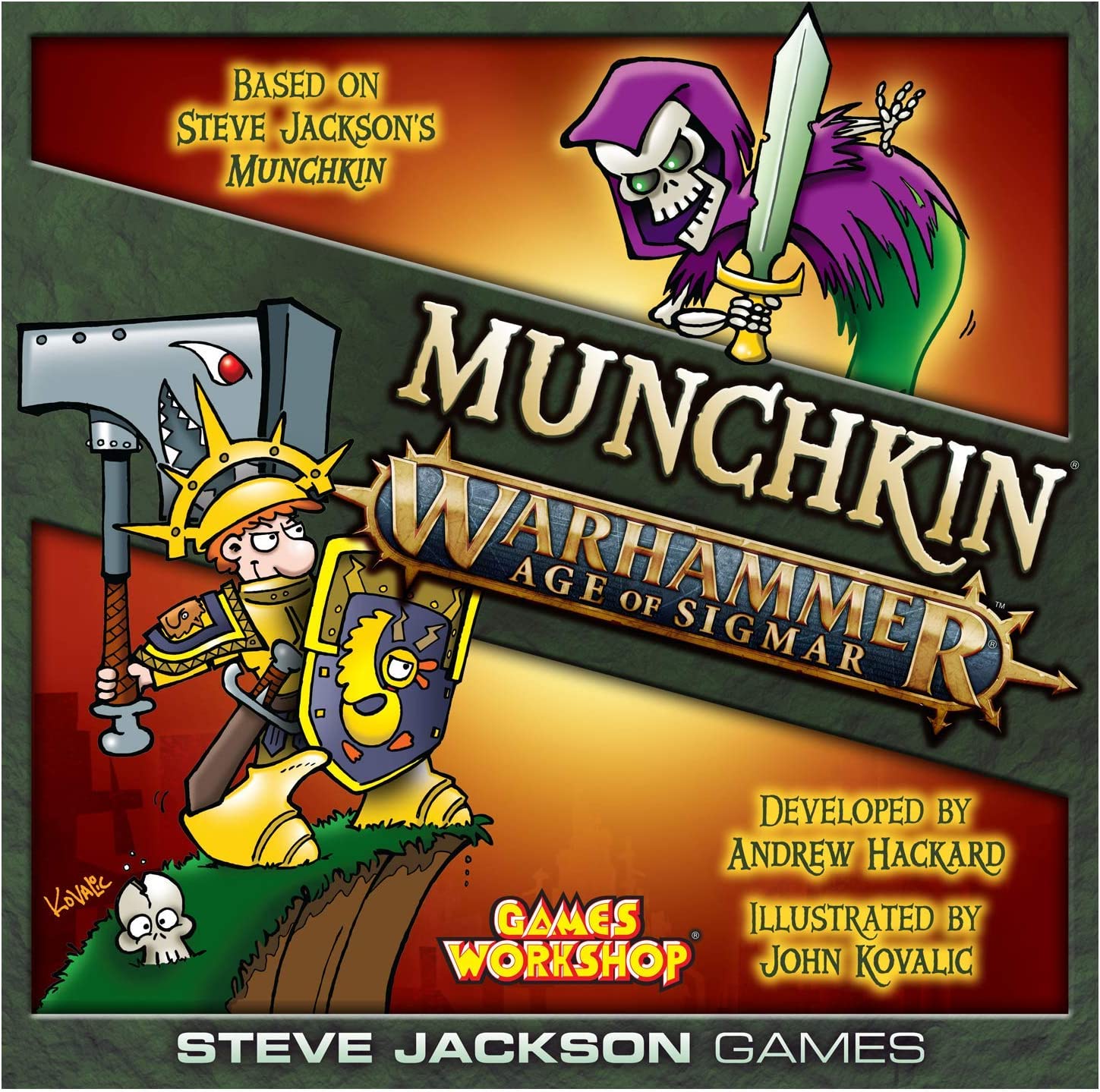 Munchkin Warhammer Age of Sigmar Board Game $21 Free Store Pickup at Barnes & Noble or Free Shipping on $40+