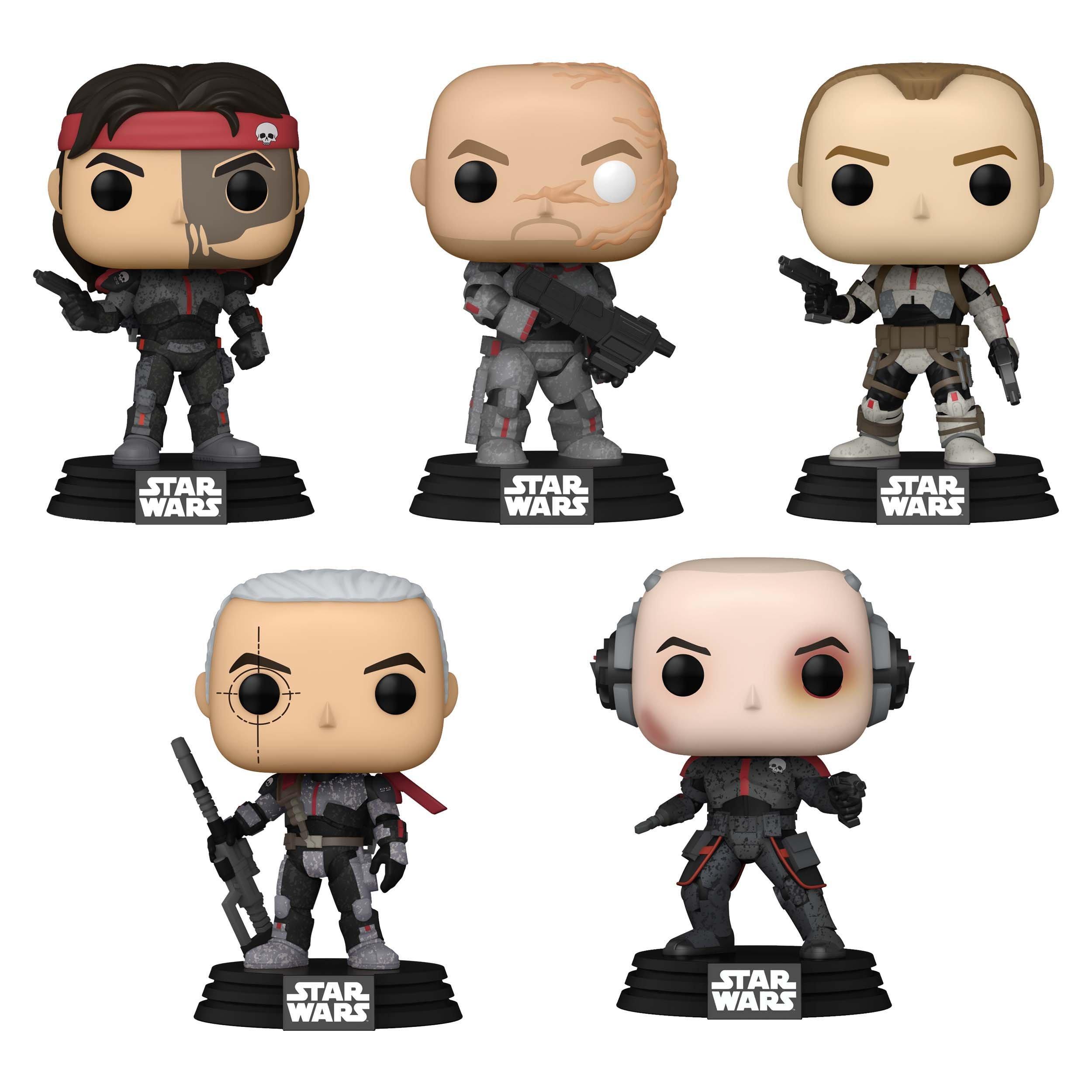 5-Pack Funko POP! Star Wars: The Bad Batch Vinyl Figures $34.98 + Free Store Pickup at Gamestop or Free Shipping on $59+