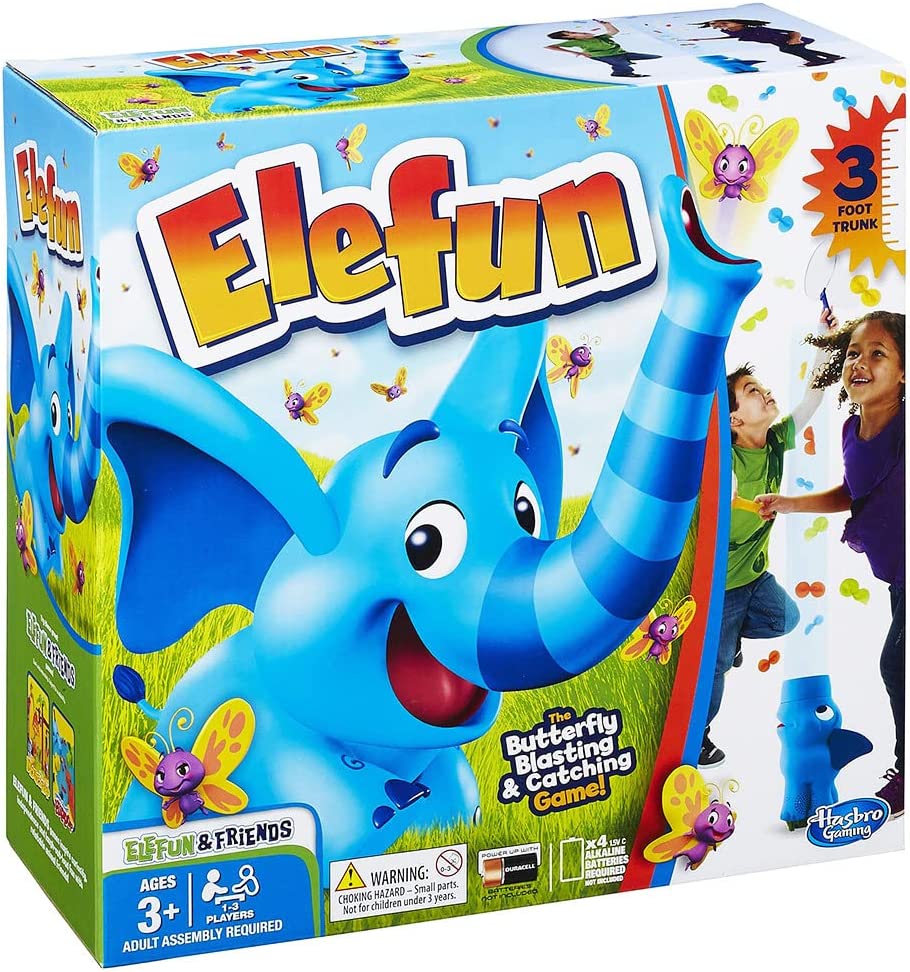 Hasbro Elefun Game with Butterflies and Music $21.49, More + Free Shipping w/ Amazon Prime or Orders $25+
