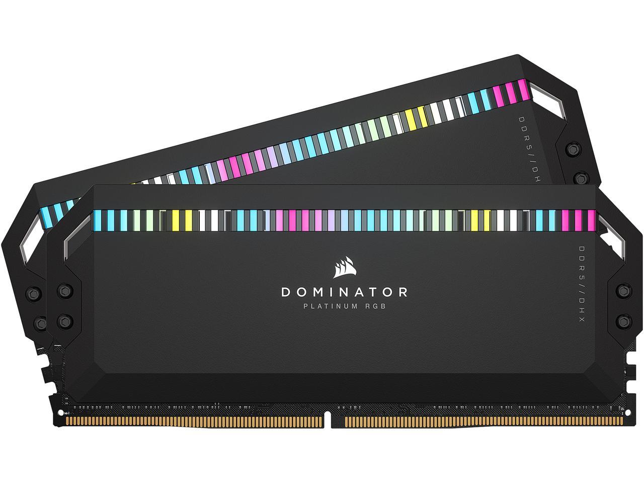 32GB Corsair Dominator Platinum RGB DDR5 5600 Desktop Memory CMT32GX5M2B5600C36 $142 + Free Shipping