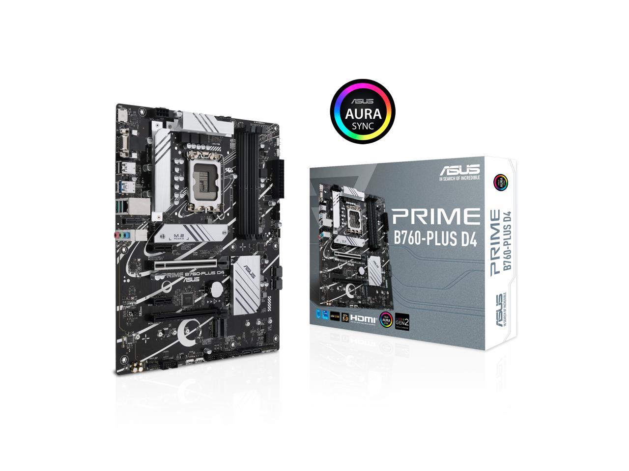 ASUS Prime B760-PLUS Intel (13th and 12th Gen) LGA 1700 ATX Motherboard $140 + Free Shipping