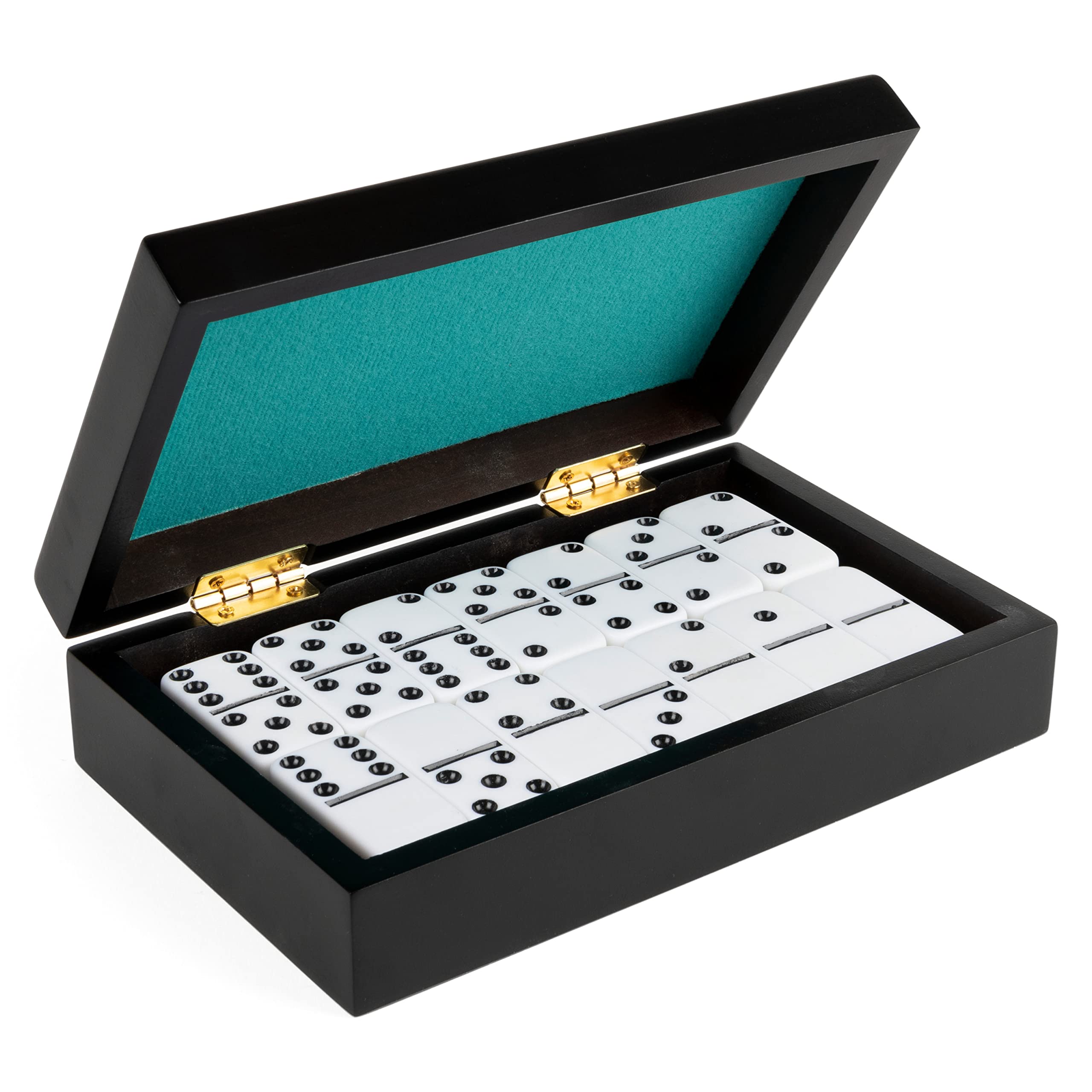 Legacy Deluxe Double 6 Dominoes Set in Luxury Lined Wood Case $11.80 + Free Shipping w/ Prime or on $25+