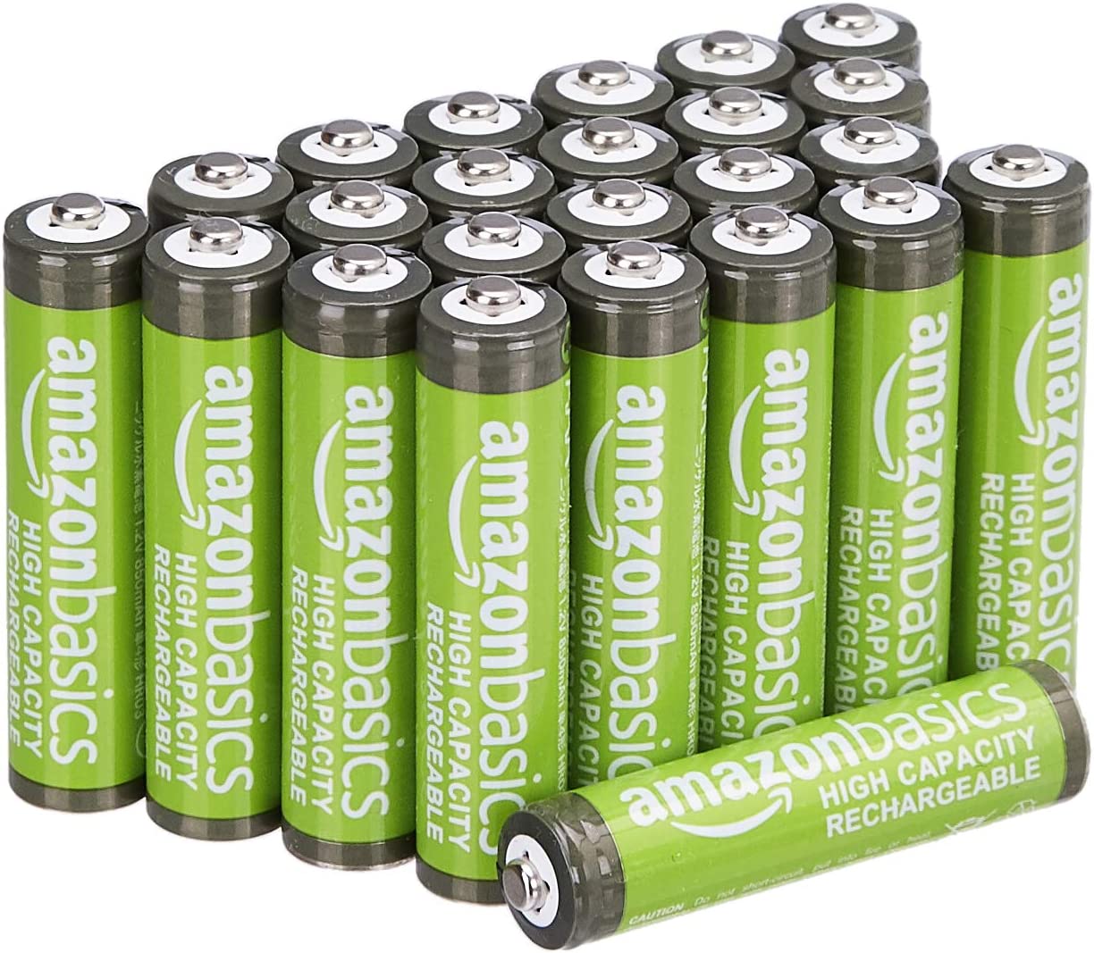 24-Pack Amazon Basics AAA High-Capacity 850 mAh Rechargeable Batteries $18.07 + Free Shipping w/ Prime or on $25+