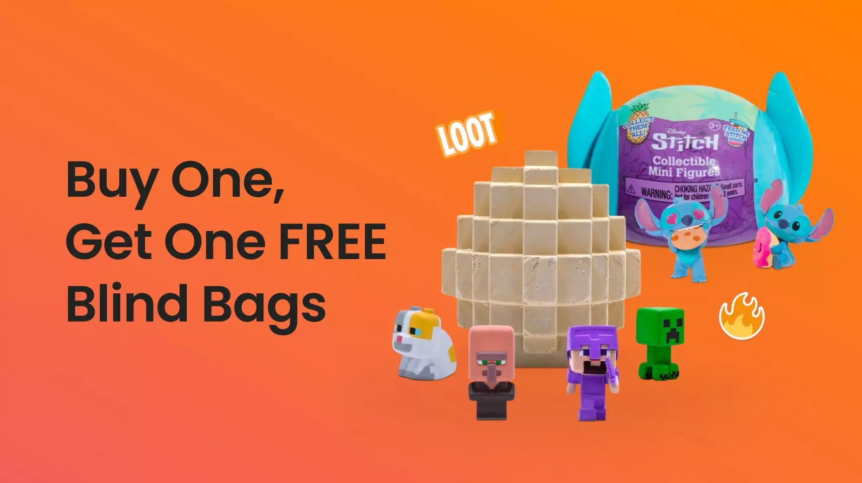 GameStop: Buy 1 Get 1 Free Surprise Toys/Blind Bags From $1.98 + Free Store Pickup or Free Shipping on $79+