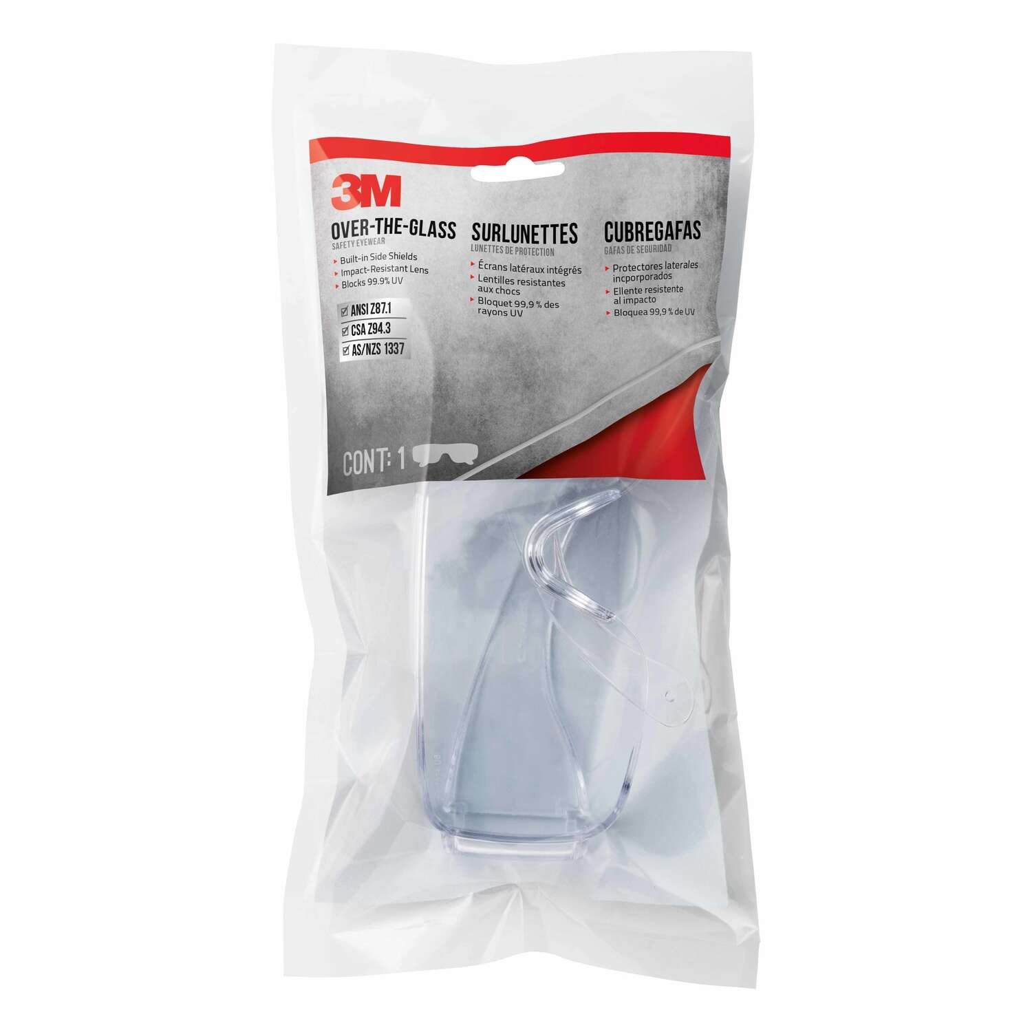 Select Home Depot Stores: 3M Over-the-Glass Safety Eyewear (Clear) $1.22 + Free Shipping