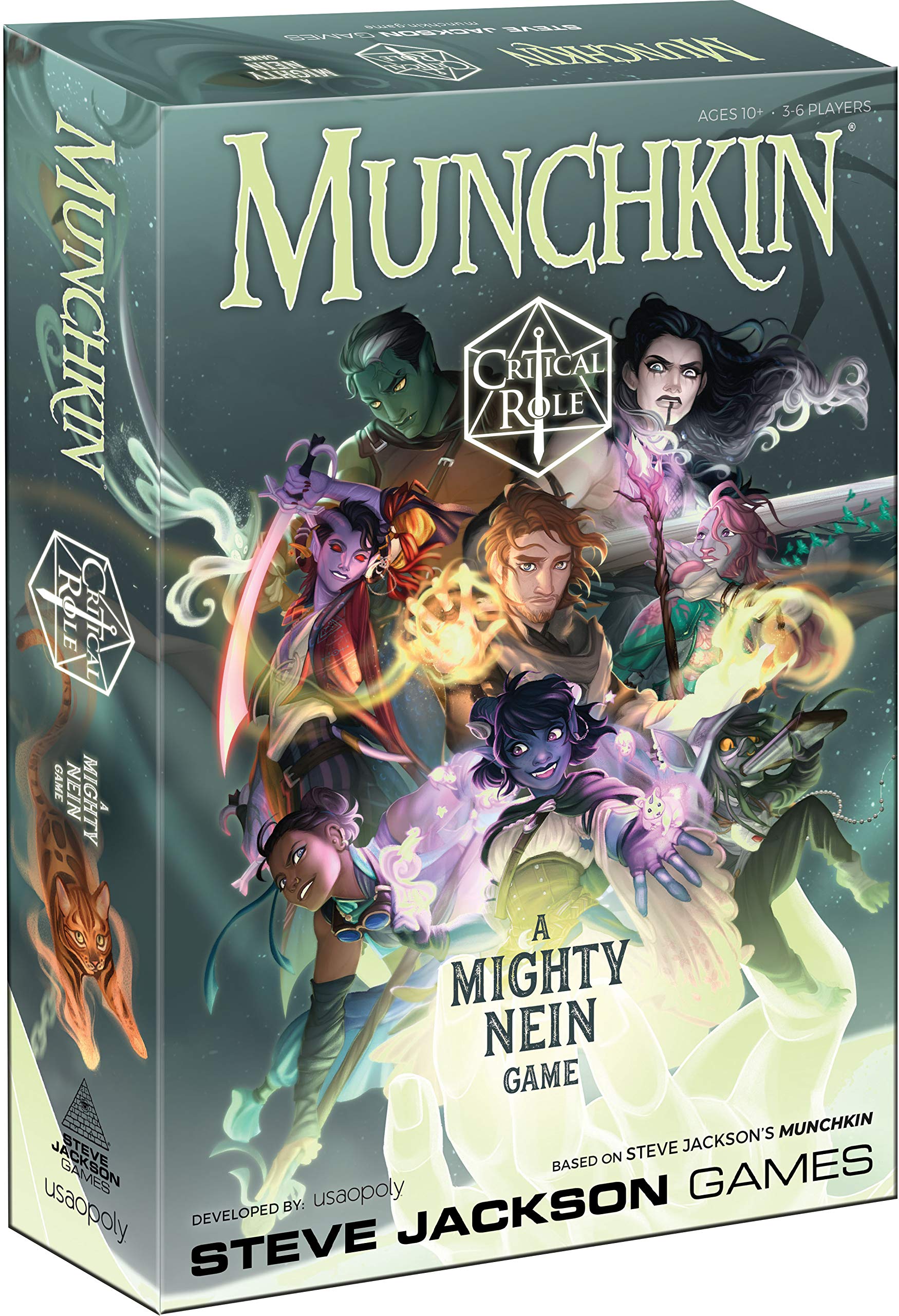 USAOPOLY Munchkin: Critical Role Card Game $19.21 + Free Shipping w/ Prime or on $35+