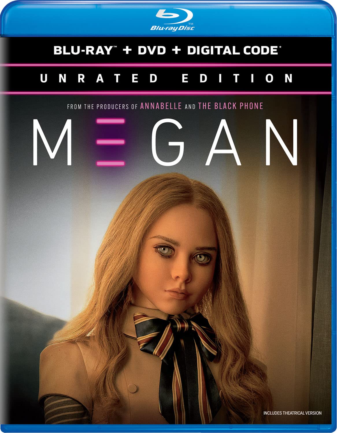 M3GAN (Blu-ray + DVD + Digital Code) $8 + Free Shipping w/ Prime or on $35+