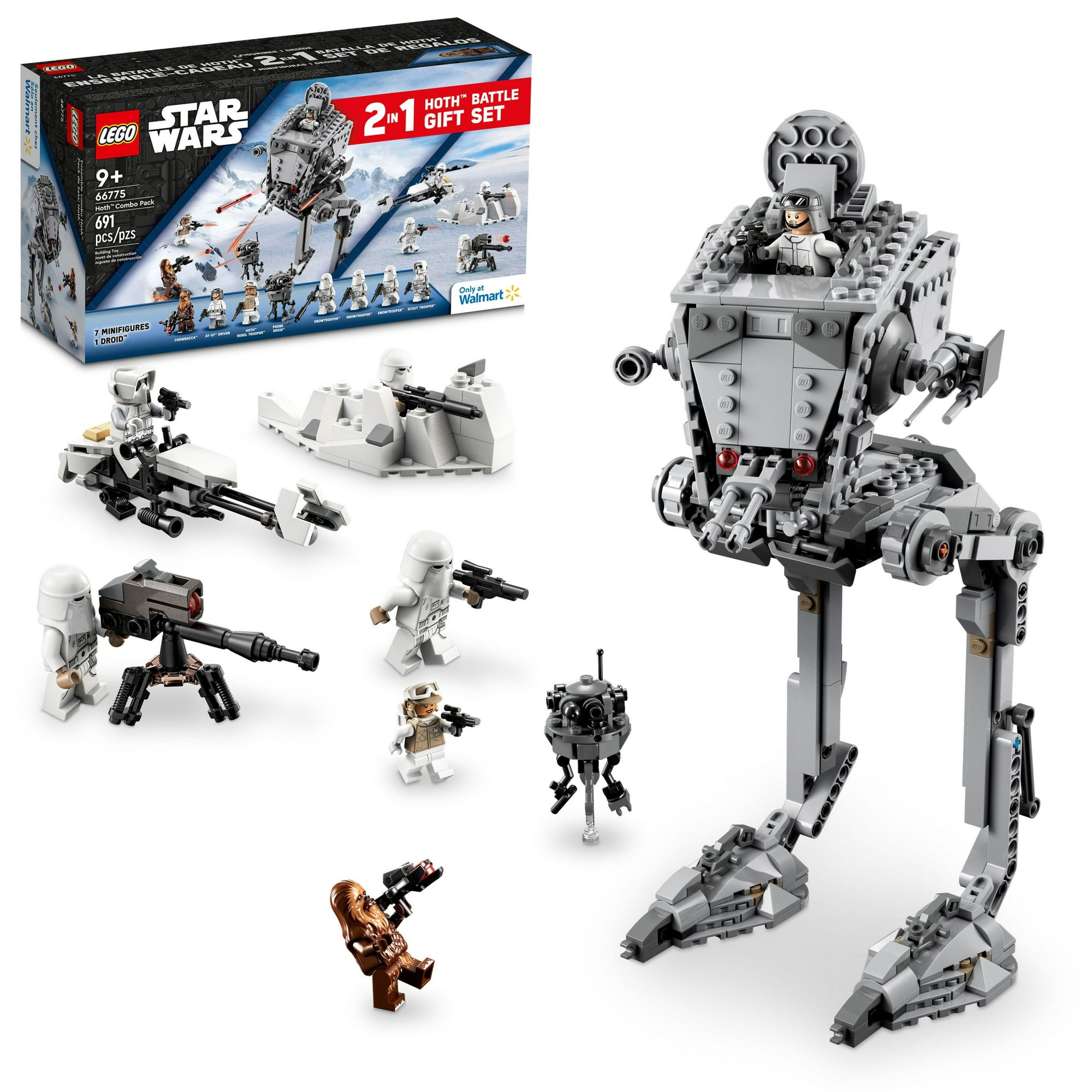 691-Piece LEGO Star Wars Hoth 2-in-1 Combo Pack (66775) $45 + Free Shipping