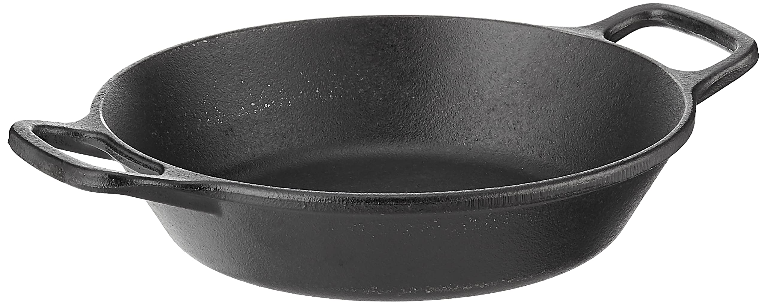 8" Lodge L5RPL3 Cast Iron Round Pan w/ Handles (Black) $12.90 + Free Shipping w/ Prime or on $35+