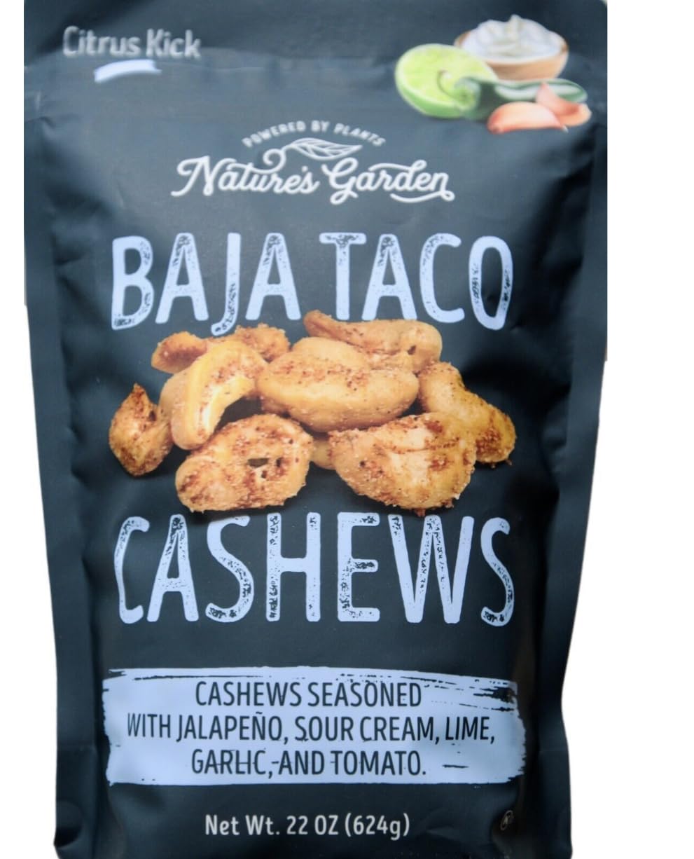 22-oz Nature's Garden Baja Taco Cashews $9.81 w/ S&S + Free Shipping w/ Prime or on $35+