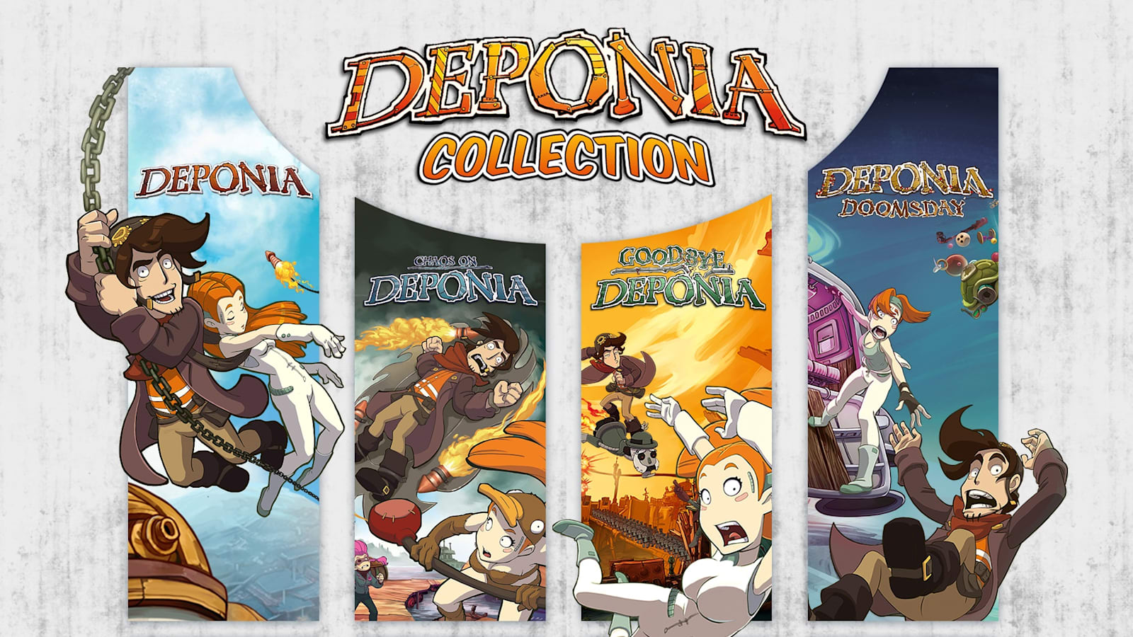 4-Game Deponia Collection (Nintendo Switch Digital Download) $4