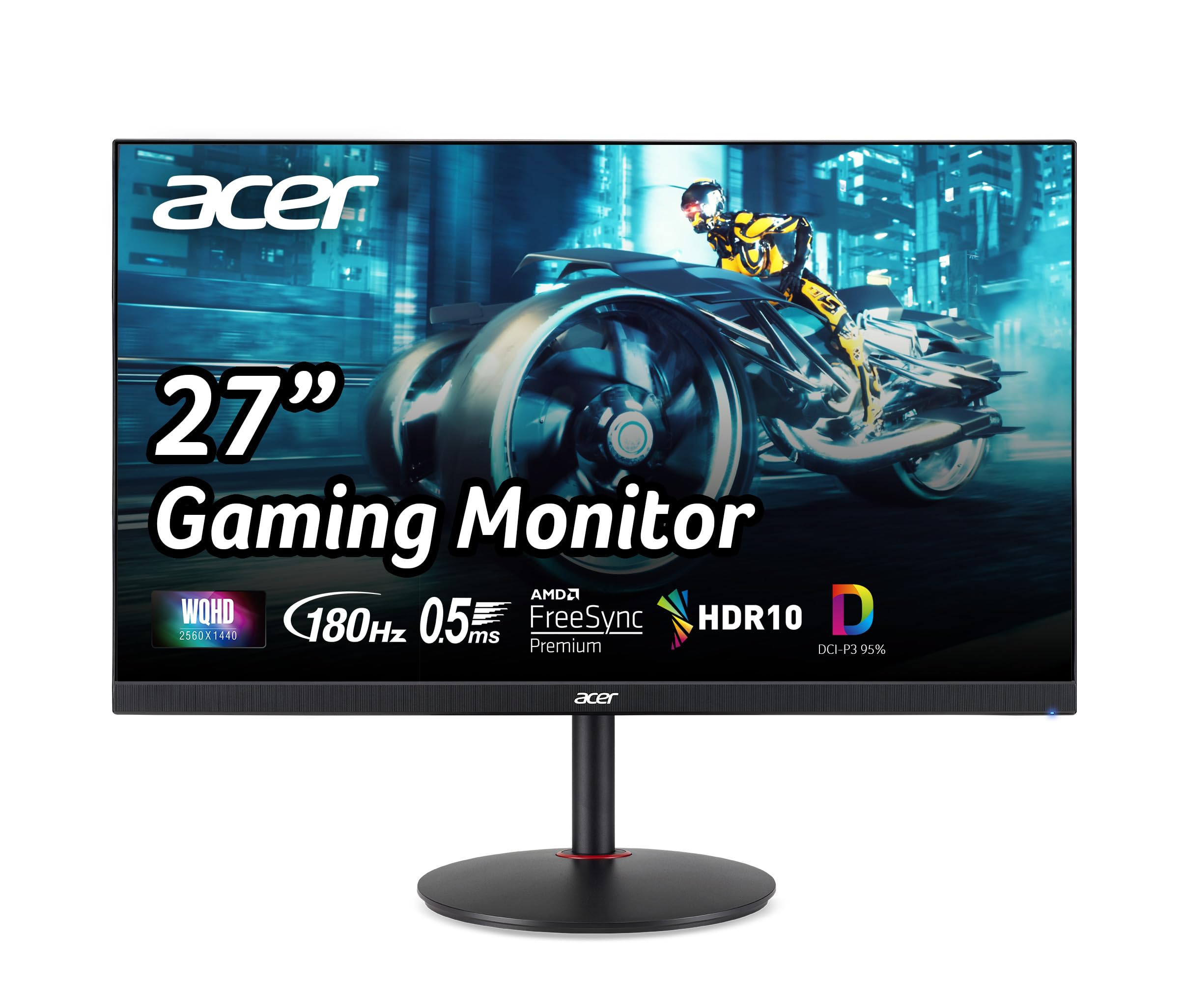 27" Acer Nitro WQHD 2560 x 1440 180hz 1ms IPS Freesync Gaming Monitor $180 + Free Shipping