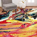 3'3&quot;x4'3&quot; Home Dynamix Splash Avant Area Rug $15.59 + Free Shipping w/ Prime or on $25+