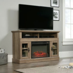 Sauder Barrister Lane Fireplace TV Stand for TVs up to 60&quot; (Salt Oak Finish) $156.40 + Free Shipping