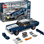 1471-Piece LEGO Creator Expert Ford Mustang Building Set $136 + Free Shipping